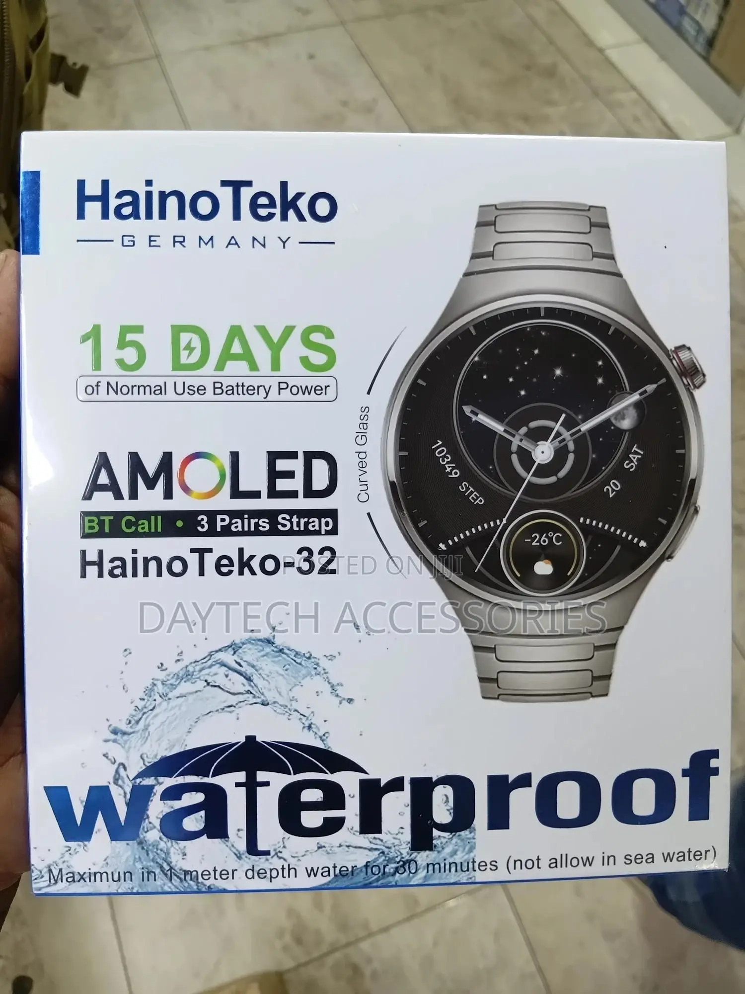 Hainoteko-32. Waterproof Smart Watch