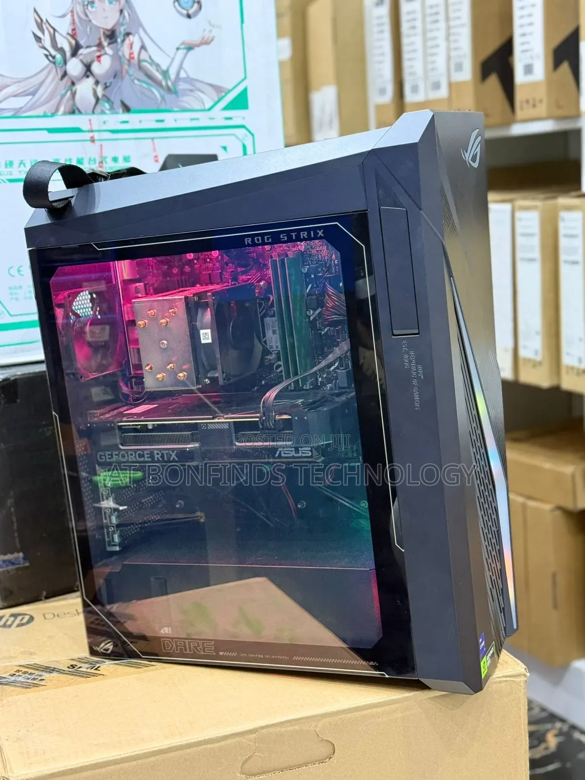 New Desktop Computer Asus ROG STRIX GD30CI 32GB Intel Core I7 SSD 1T