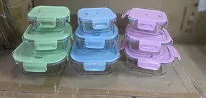 3 Piece Borosilicate Food Preservation Container