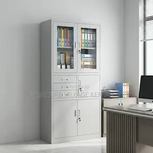Office Cabinet; Heavy-duty Metallic Office Cabinet