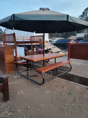 Outdoor Garden Benches Wooden Metallic