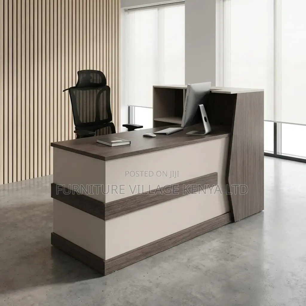 Office Desk; 2.4m Modern Office Reception Desk