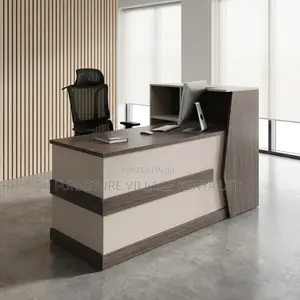 Office Desk; 2.4m Modern Office Reception Desk