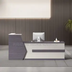 Office Desk; 2.4m Modern Office Reception Desk