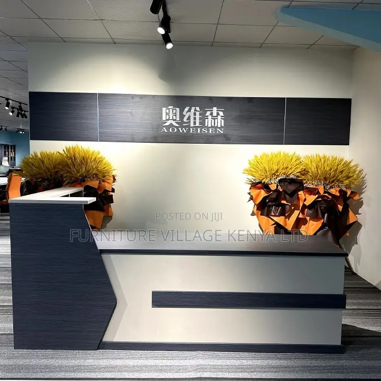 Office Desk; 2.4m Modern Office Reception Desk