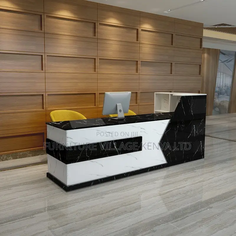 Office Desk; 2.4m Modern Office Reception Desk