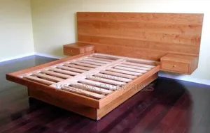 Wooden Mahogany 6*6 Mecum Boxbed