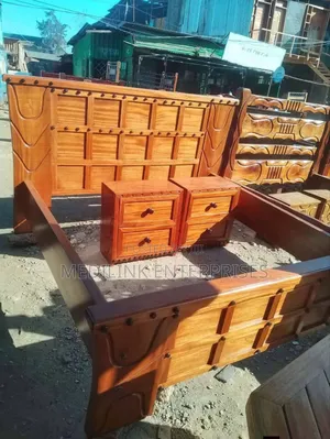 Mahogany Vanish 6*6 Beds Solid Beds