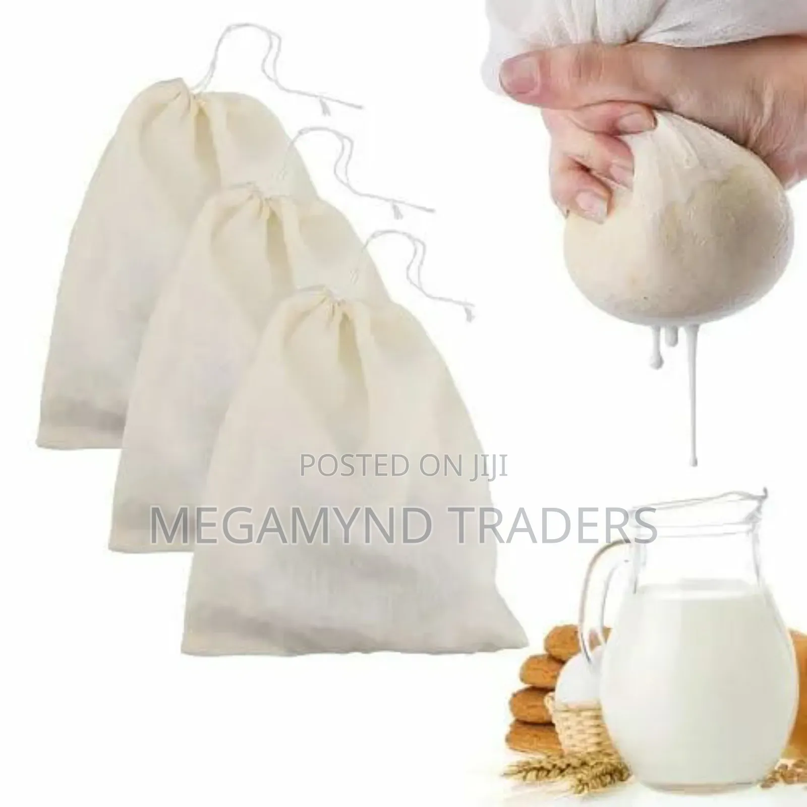 Cheese Cloth /Reusable Nut Milk Bag 60*70cm