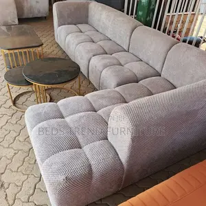Stylish Classy 6 Seater Bubble L Sofa