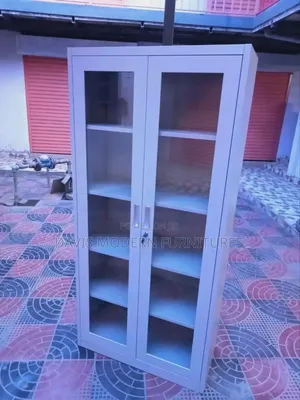 The Cabinet With Glass Door