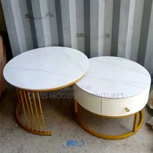 Coffee Table Set With Drawers