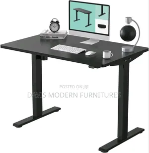 Electric Desk With Black Color