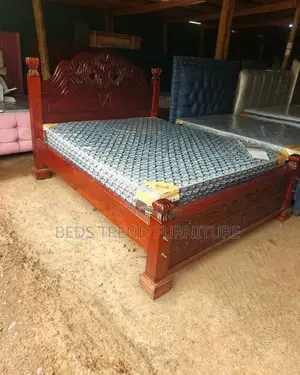 Magic Wooden Classy 5 by 6 Bed