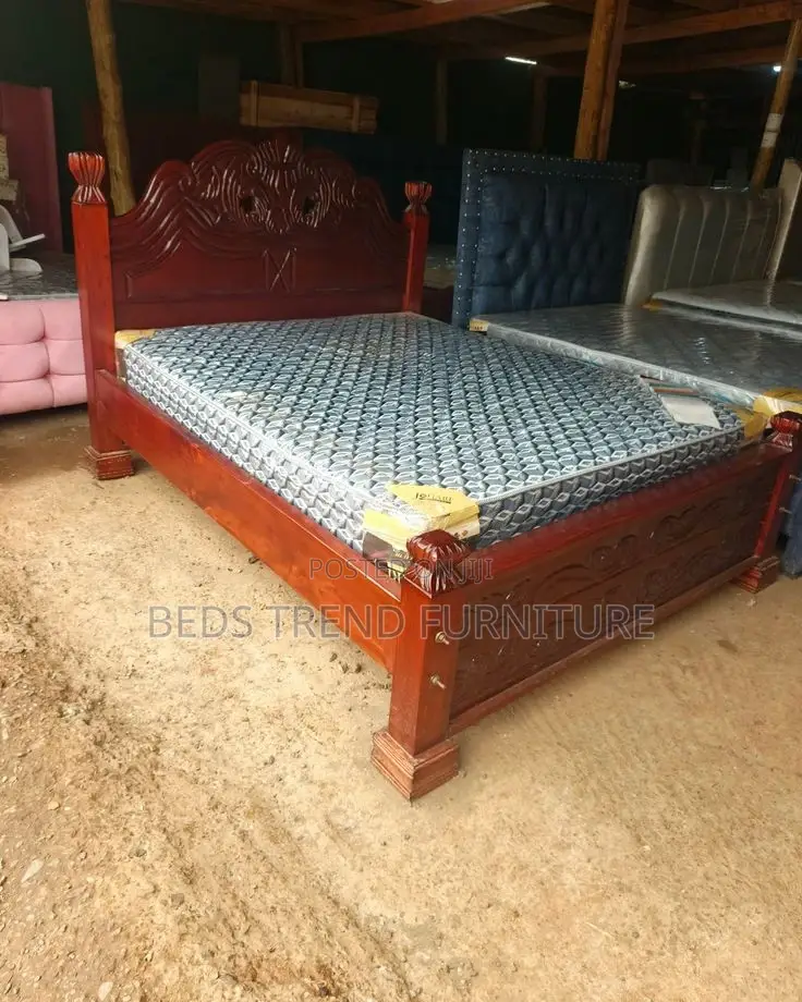 Magic Wooden Classy 5 by 6 Bed