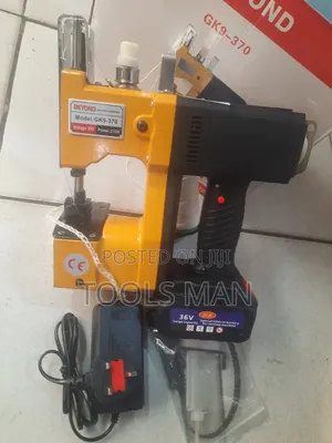 Gk9-370 Cordless Bag Closer.36v Portable Electric Stitcher.Rechargeabl