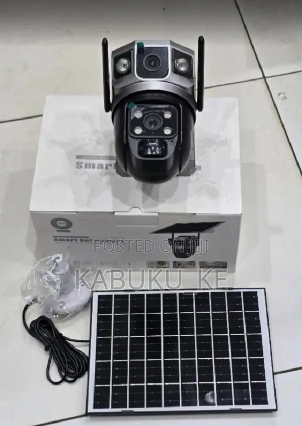 Dual Lens Wifi Solar Camera