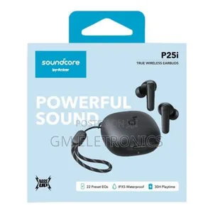 Anker P25i True Wireless Waterproof Earbuds-black.