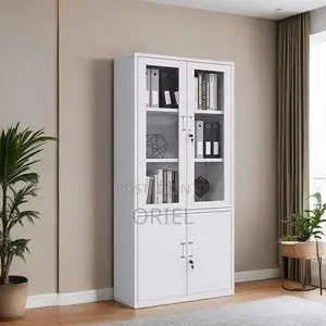 Modern Office Cabinet : 2 Door Office Steel Cabinet With in-Bult Safe