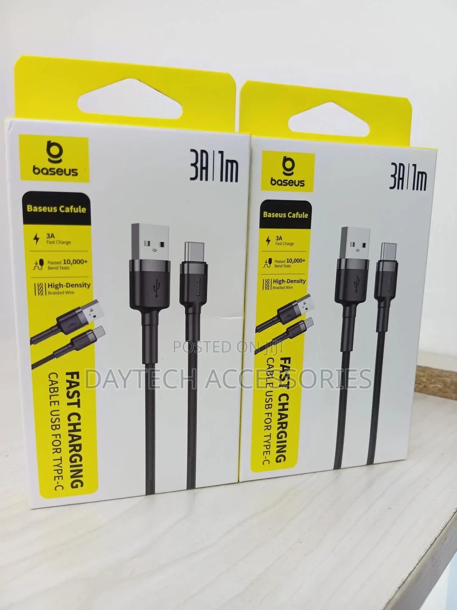 Baseus Cafule Cable Usb-a to Usb Type-C 1-Meter Charging Cable.