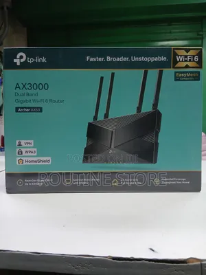 Tplink Dual Band Gigabit Wifi 6 Router Ax300 Archer Ax53
