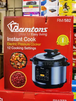 *Ramtons Electric Pressure Cooker 6litres