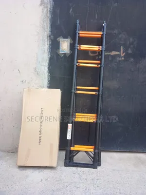 Minara Brand 2.9m + 2.9m Aluminum Telescopic Ladder