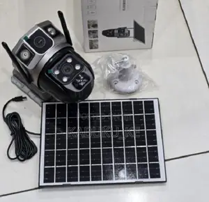 Dual Lens Wifi Solar Ptz Cctv V380 Pro Camera