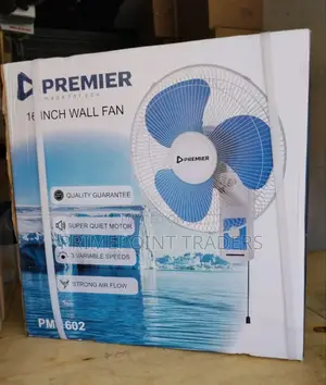 Premier Wall Fan 16 Inch – Powerful Energy Saving Wall Mounted Fan