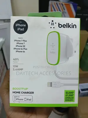 Belkin Boost↑Up Home Charger Designed for iPhone and iPad.