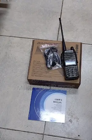 Uv82 Baofeng Walkie Talkie Long Range Portable Display