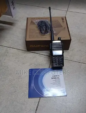 Uv82 Baofeng Walkie Talkie Long Range Bright Display