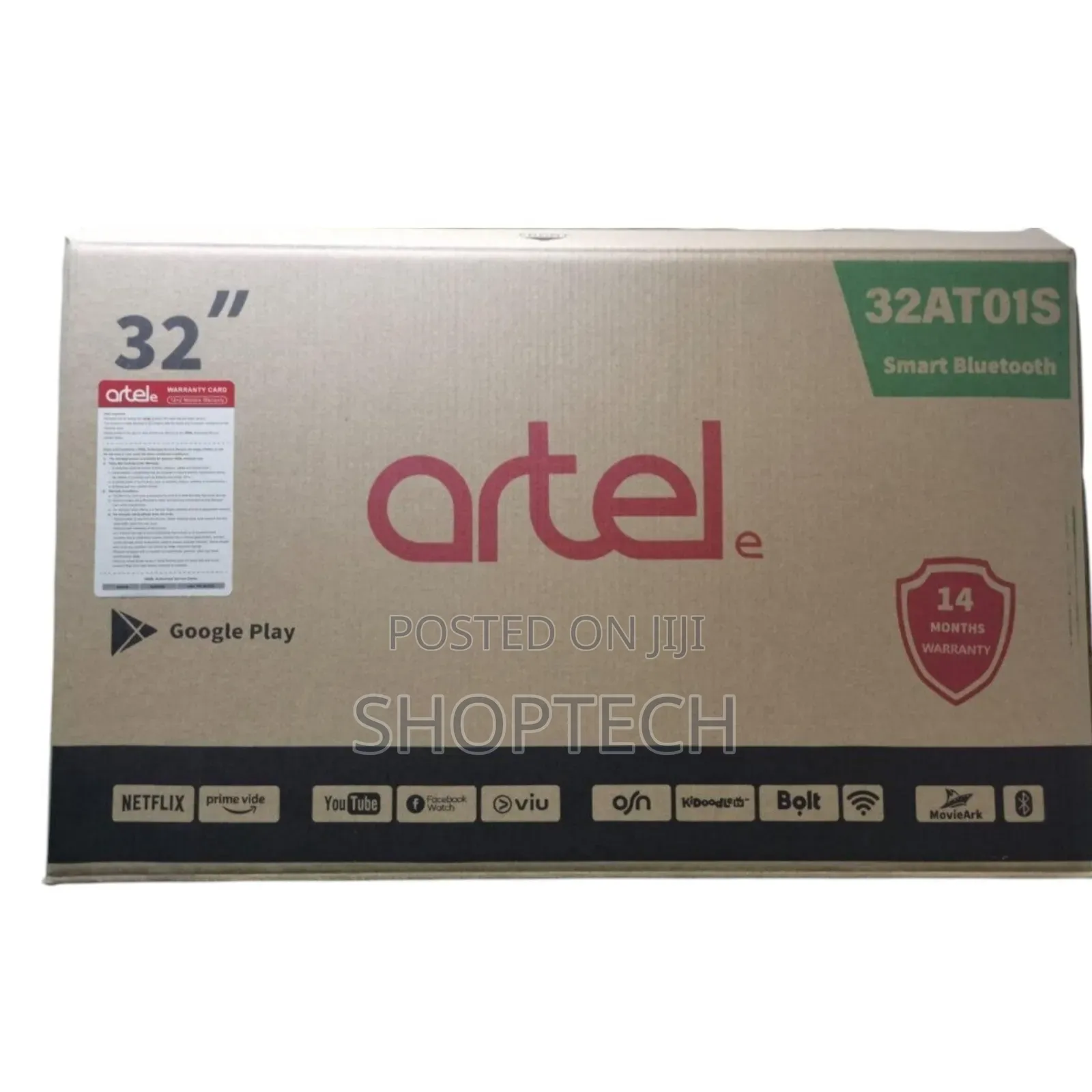32 Inches Artel Smart Android Digital Tv With Bluetooth