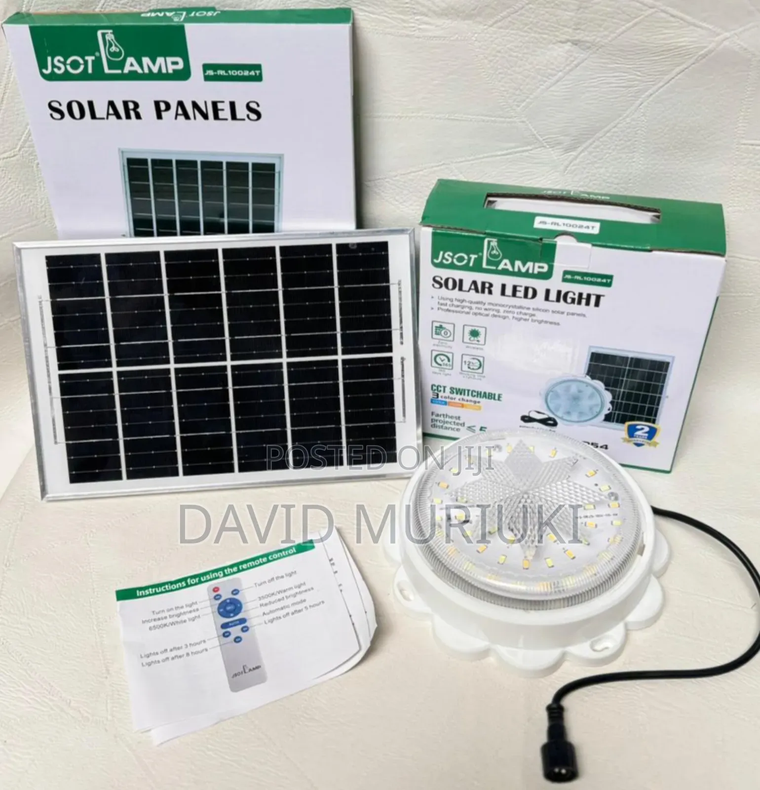 Jsot Solar Indoor Lights 300wats