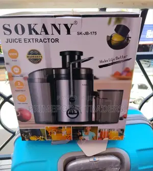 Sokany Sk-Job 175 Juice Extractor – High Power Electric Fruit Juicer