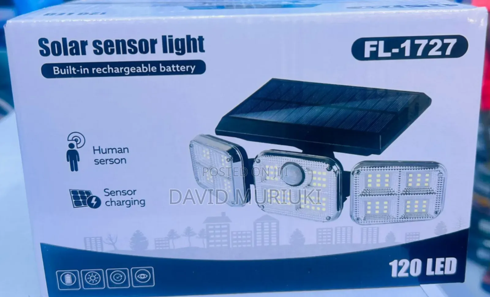3head Solar Street Light