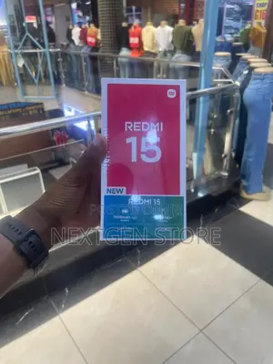 New Xiaomi Redmi 15 128 GB Black