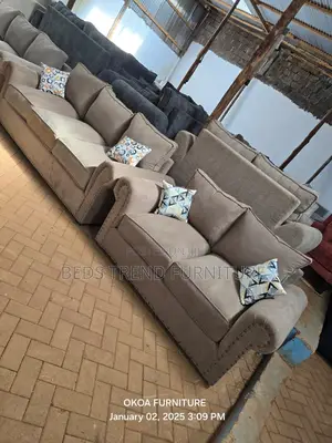 Modern Moody 5 Seater Buffalo Sofa 3,2