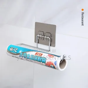 Wall Mounted Stainless Steel Kitchen Paper Towel Bag Holder