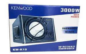 Kenwood Active Subwoofer Speaker 10 Inches Kw- 3000w
