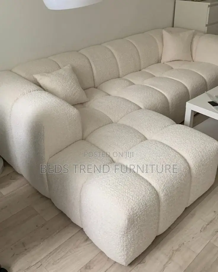 Touching Classy 6 Seater Bubble L Sofa