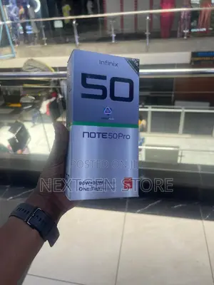 New Infinix Note 50 Pro 256 GB Black