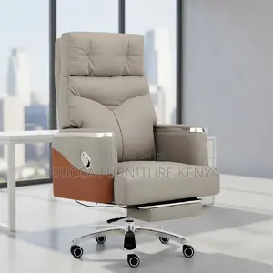 Executive Leather Manager's High-back Chair
