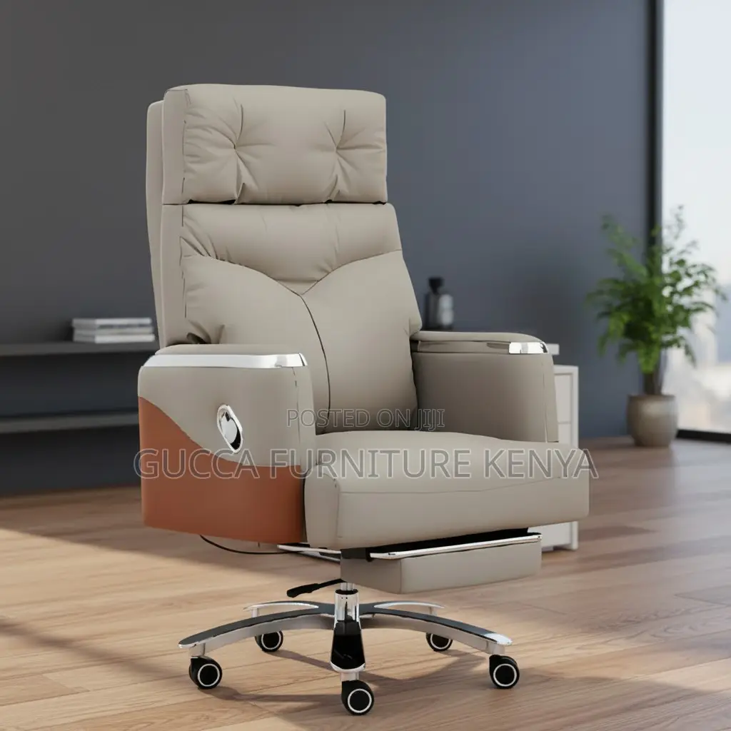 Executive Leather Manager's High-back Chair