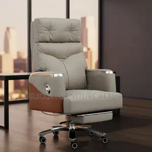 Executive Leather Manager's High-back Chair