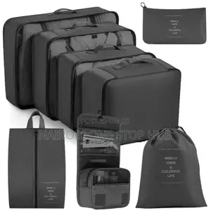 8 Pieces Luggage Travel Organizer