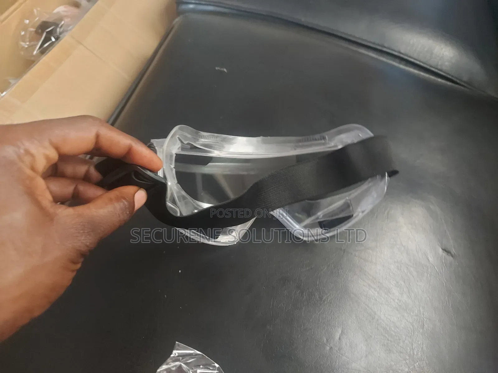 Clear Pc Safety Goggle