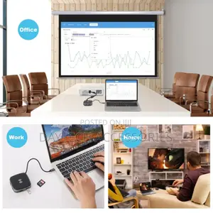 An Infobit Ihub 901w 9-in-1 Usb-C Multifunctional Docking Station.