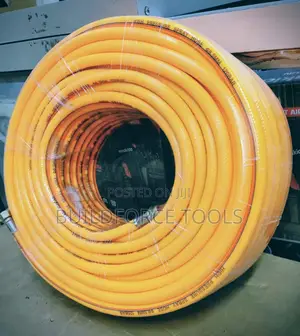 Yellow Agricultural 50 Meters Hose Pipe