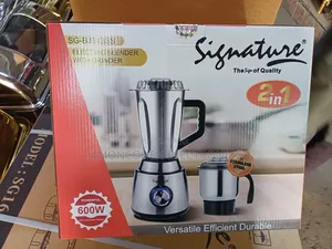 2 In 1 Signature Stainless Steel Blender With Grinder
